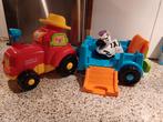 Vtech zoef zoef dieren tractor en dierenkar, Ophalen of Verzenden, Gebruikt, 6 maanden tot 2 jaar