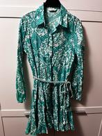 Ibiza jurkje groen met wit maat XS, Ophalen of Verzenden, Zo goed als nieuw, Maat 34 (XS) of kleiner, Boven de knie