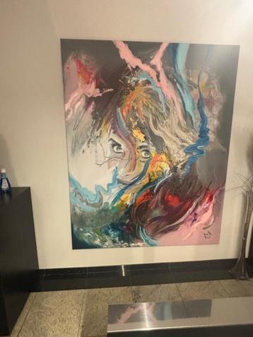 Schilderij Miriam Vleugels 160 x200 cm beschikbaar voor biedingen