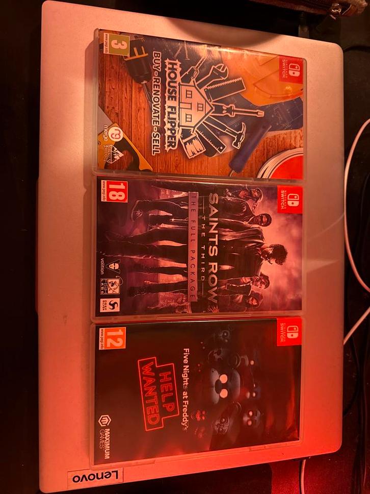 Nintendo Switch Games - House Flipper, Saints Row, FNAF, Spelcomputers en Games, Games | Nintendo Switch, Zo goed als nieuw, Simulatie