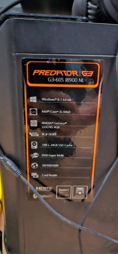 Retro PC case + onderdelen, Computers en Software, Desktop Pc's, 3 tot 4 Ghz, HDD, Ophalen of Verzenden