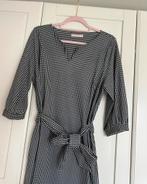 Studio anneloes flex jurk XL donkerblauw wit blokje, Blauw, Maat 46/48 (XL) of groter, Ophalen of Verzenden, Zo goed als nieuw