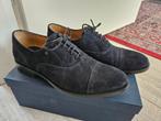 Van Bommel Donker Blauw Suede mt 40 41, Blauw, Ophalen of Verzenden, Zo goed als nieuw, Veterschoenen