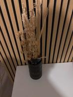 House Doctor Pimpri Vaas - Bruin Glas - 24cm, Huis en Inrichting, Woonaccessoires | Vazen, Overige kleuren, Ophalen of Verzenden