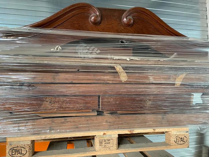 Antieke Toogkast, >100 jaar, Eikenhout, Huis en Inrichting, Kasten | Kledingkasten, Gebruikt, 200 cm of meer, 200 cm of meer, 75 cm of meer