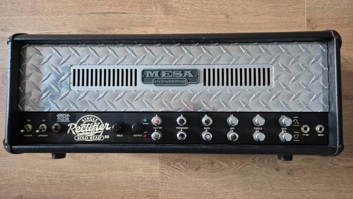 Mesa Boogie Single Rectifier Solo 50, Muziek en Instrumenten, Versterkers | Bas en Gitaar, Zo goed als nieuw, 50 tot 100 watt