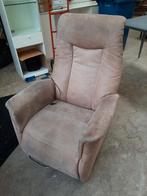 Elektrische relaxstoel met stoffen bekleding., Minder dan 75 cm, Gebruikt, 50 tot 75 cm, Ophalen