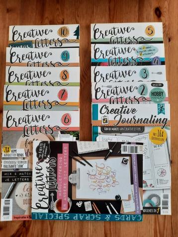 Creative letters tijdschriften beschikbaar voor biedingen