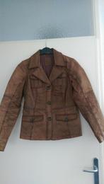 Leren Damesjasje, Kleding | Dames, Maat 38/40 (M), Bruin, Ophalen of Verzenden, Zo goed als nieuw