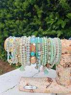 BIBA kralenarmbandjes mint lichtgroen 3 euro pst nieuw, Sieraden, Tassen en Uiterlijk, Armbanden, Kunststof of Plastic, Nieuw