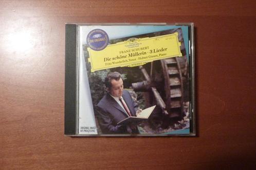 Schubert Die Schöne Müllerin · 3 Lieder - Wunderlich, Giesen, Cd's en Dvd's, Cd's | Klassiek, Romantiek, Ophalen of Verzenden