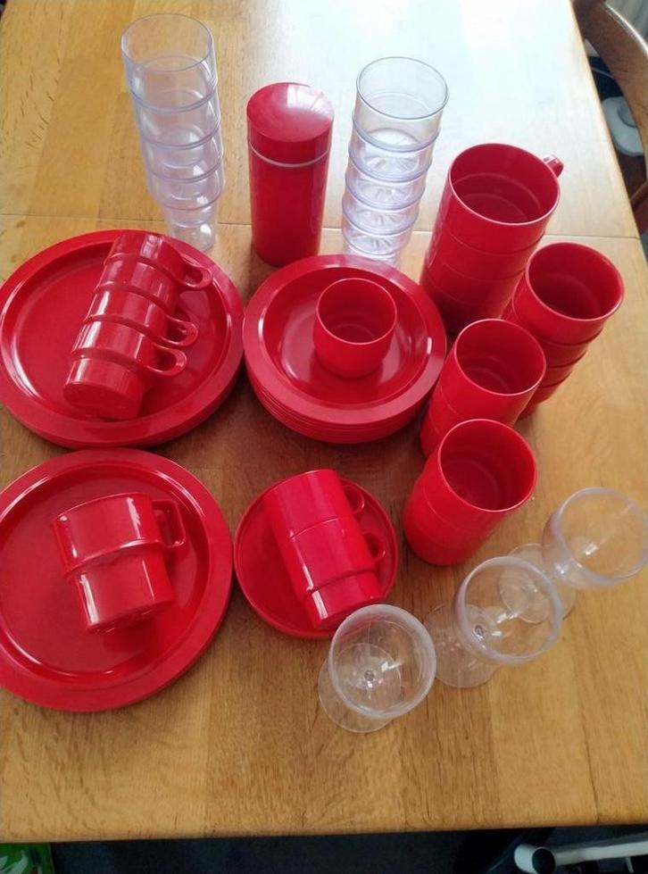 Camping Servies Mepal / Coppia, Huis en Inrichting, Keuken | Tupperware, Zo goed als nieuw, Overige typen, Ophalen