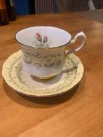 Paragon Vintage Theekop en Schotel met Roos Design, Antiek en Kunst, Antiek | Servies los, Ophalen
