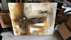 Fraai schilderij Gena Genadyj gesigneerd abstract, Antiek en Kunst, Ophalen of Verzenden