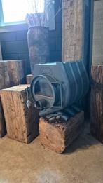 Bullerjan/Kanuk 6 kw in zeer goede staat, Ophalen, Zo goed als nieuw, Hout, Houtkachel
