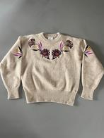 Cotton club trui beige met bloemen mt S, Beige, Ophalen of Verzenden, Maat 36 (S), Cotton Club