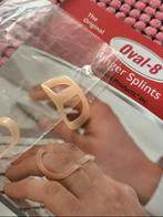 Oval 8 finger splint maat 3 (2 stukjes), Ophalen of Verzenden, Zo goed als nieuw