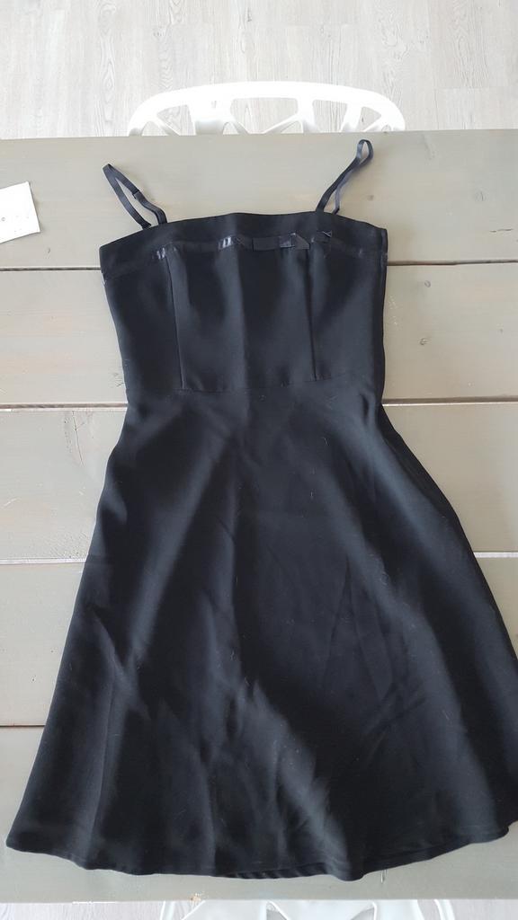 H&M straplessjurk, Kleding | Dames, Gelegenheidskleding, Zo goed als nieuw, Galajurk, Maat 36 (S), Zwart, Ophalen of Verzenden