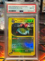 Venusaur (EX 68) - PSA 8 Mislabeled-Error Slab, Ophalen of Verzenden, Zo goed als nieuw, Losse kaart, Foil
