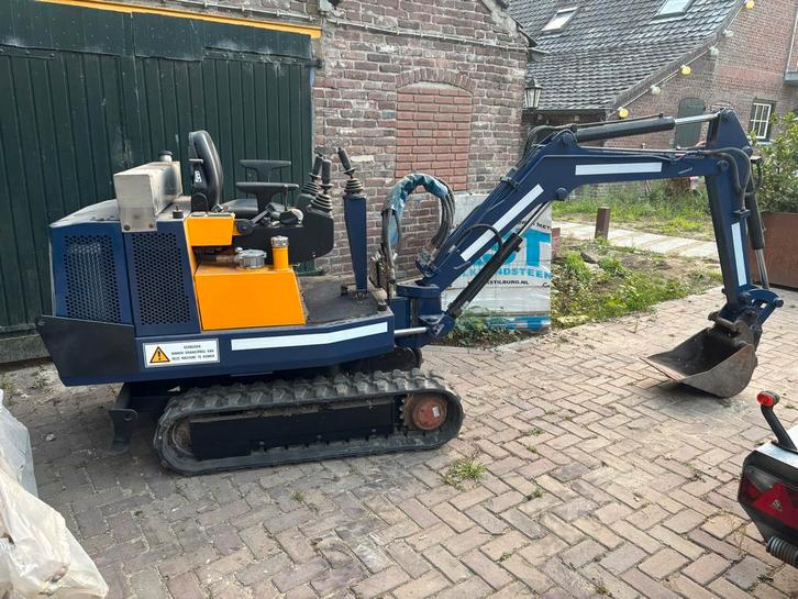 Paus Minigraver 1.6 ton Zwenkgiek Snelwissel Grijpsorteer, Zakelijke goederen, Machines en Bouw | Kranen en Graafmachines, Graafmachine