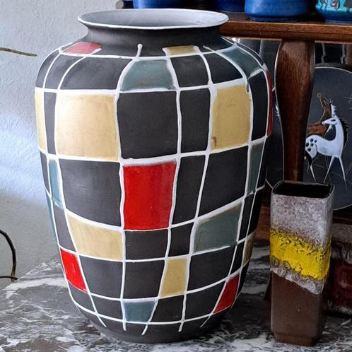 Vintage West Germany vaas XL, Schlossberg Kuba, Antiek en Kunst, Antiek | Vazen, Ophalen