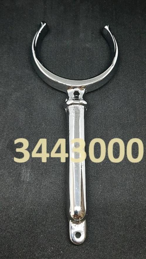 Chromen roeidollen en roeidolhouders. Diameter 12 mm., Watersport en Boten, Accessoires en Onderhoud, Nieuw, Overige typen, Ophalen of Verzenden