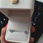 oorbellen oorstekers blauwe topaaz zilver 925, Sieraden, Tassen en Uiterlijk, Oorbellen, Blauw, Nieuw, Ophalen of Verzenden, Met edelsteen