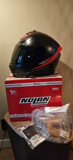 Nolan N80-8 motorhelm mat zwart /rood + zwart vizier maat L., Ophalen of Verzenden, Tweedehands, Integraalhelm, Nolan