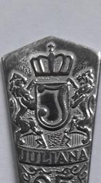 Lepeltje Juliana 25 jaar koningin, Verzamelen, Koninklijk Huis en Royalty, Verzenden, Gebruikt, Nederland, Speld(je) of Lepel(tje)