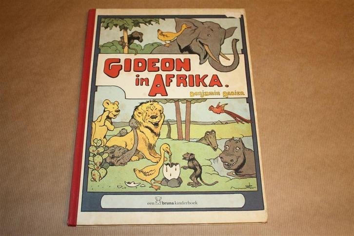 Gideon in Afrika - Bejamin Rabier, Boeken, Prentenboeken en Plaatjesalbums, Zo goed als nieuw, Ophalen of Verzenden