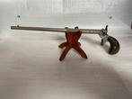 Fraai Lang Antiek Duits Flobert Parlor Pistool 6mm, Ophalen of Verzenden