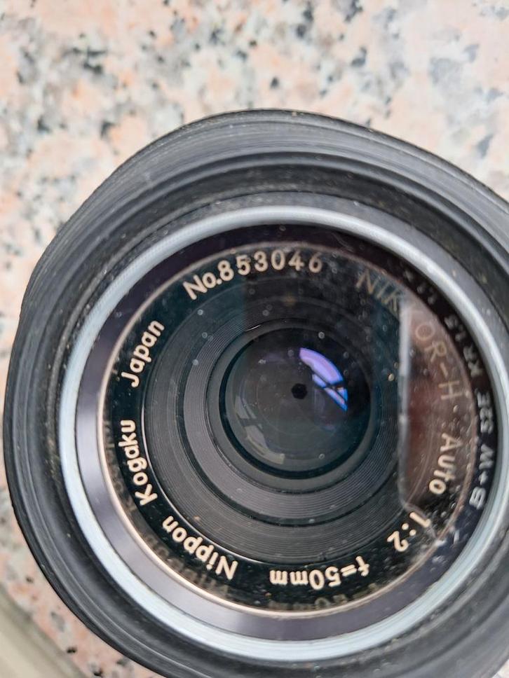 Nikon Nippon Kogaku 50mm f/2 Lens, Audio, Tv en Foto, Fotografie | Lenzen en Objectieven, Gebruikt, Standaardlens, Zoom, Ophalen of Verzenden