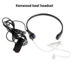 Kenwood Baofeng keel microfoon headset | NIEUW, Minder dan 2 km, Verzenden, Nieuw, Handsfree-functie