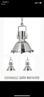 2 Eichholtz Maritime Hanglampen, Huis en Inrichting, Ophalen, Gebruikt, 50 tot 75 cm, Metaal