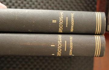 Zwaardemaker Physiologie I II1920 Dierkunde Harting beschikbaar voor biedingen