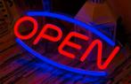 Mooie neon Ledverlichting Open, Verzamelen, Ophalen of Verzenden, Lichtbak of (neon) lamp