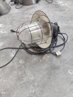 Oude fabrieks lamp, Ophalen, Gebruikt, Metaal, Minder dan 50 cm