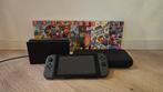 Nintendo Switch + 2 Controllers + 9 Games, Ophalen, Overige genres, Zo goed als nieuw, 3 spelers of meer