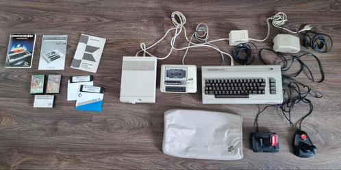 Commodore 64 computer met veel toebehoren, Computers en Software, Vintage Computers, Ophalen