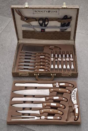 Royalty Line: Vlees- en Messenset in koffer - 23 stuks beschikbaar voor biedingen