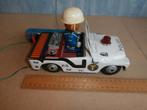 Blikken Police patrol jeep.met draadbesturing [Japans], Antiek en Kunst, Ophalen of Verzenden