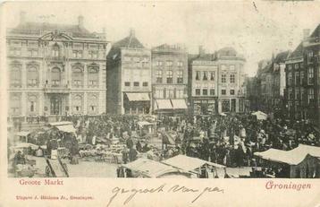 (300-123-053) Groningen Groote Markt beschikbaar voor biedingen
