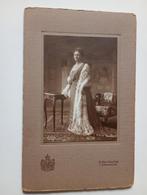 Kabinetsfoto Koningin Wilhelmina, Ophalen of Verzenden, Gebruikt, Nederland, Kaart, Foto of Prent