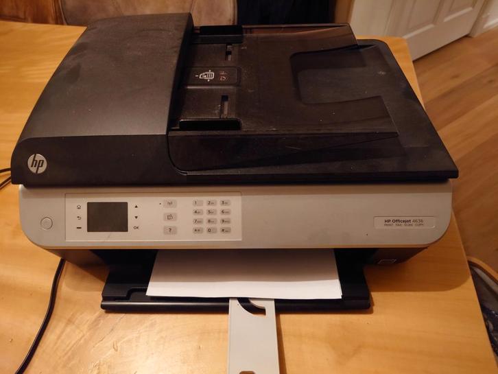 HP Officejet 4636 All-in-One Printer, Computers en Software, Printers, Gebruikt, All-in-one, Inkjetprinter, Faxen, Kleur printen