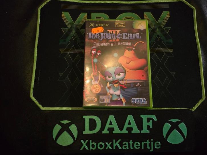 Toejam & Earl III mission to earth - Xbox original, Spelcomputers en Games, Games | Xbox Original, Zo goed als nieuw, Avontuur en Actie
