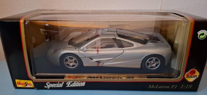 1.18 mclaren f1, Hobby en Vrije tijd, Modelauto's | 1:18, Zo goed als nieuw, Auto, Maisto, Ophalen of Verzenden