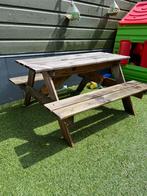 Kinder picknicktafel, Tuin en Terras, Picknicktafels, Rechthoekig, Zo goed als nieuw, Ophalen