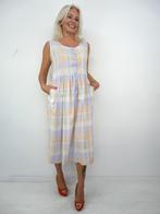 *Abfab Vintage Katoenen Pastel Jurk L*, H&M, Maat 42/44 (L), Ophalen of Verzenden, Zo goed als nieuw