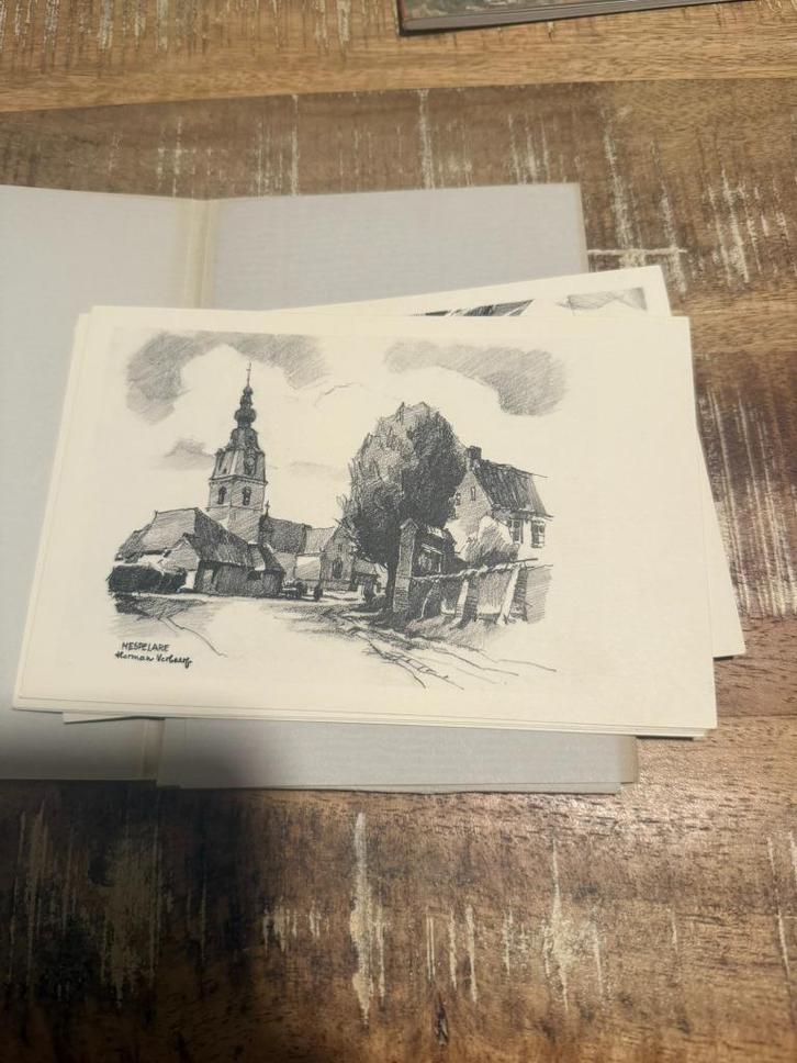 Oost-Vlaanderen - Herman Verbaere, Antiek en Kunst, Kunst | Etsen en Gravures, Ophalen of Verzenden