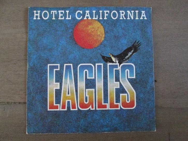 Eagles - Hotel California / Pretty Maids All In A Row, Cd's en Dvd's, Vinyl | Rock, Gebruikt, Poprock, Overige formaten, Ophalen of Verzenden